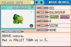 Shiny bulbasaur