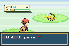 Shiny weedle
